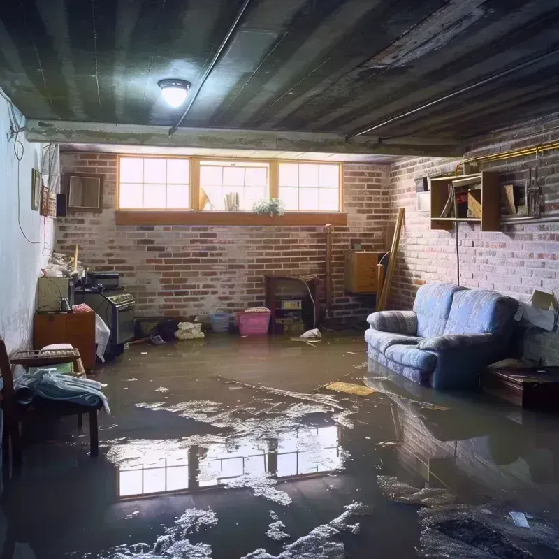 Flooded Basement Cleanup in De Kalb, TX